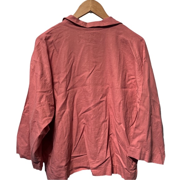 Loft Rose Pajama top Large NWT - Picture 2 of 4